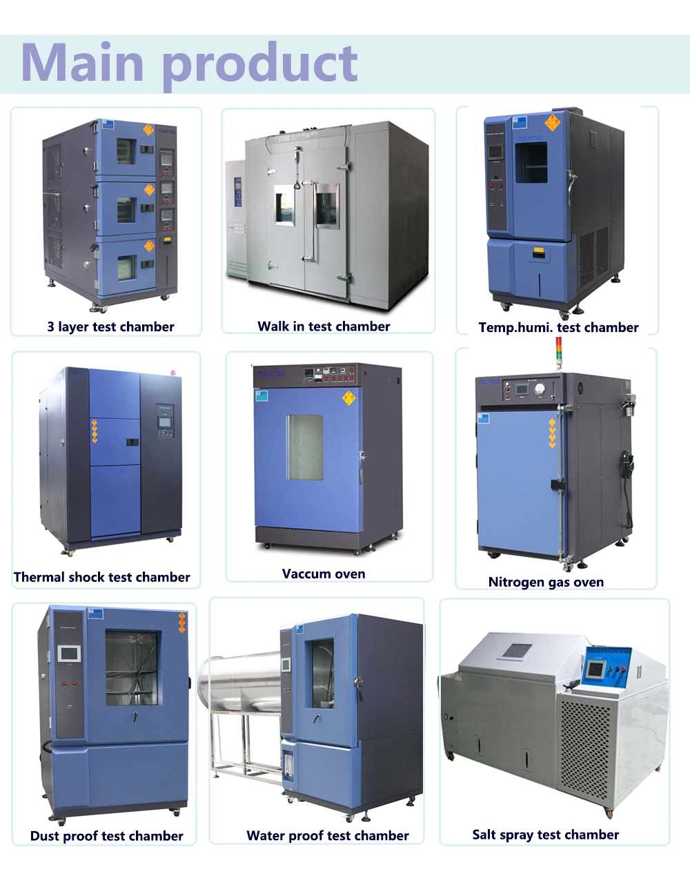 High Quality Rapid Temperature Change Test Chamber High and Low Temperature Test Chamber