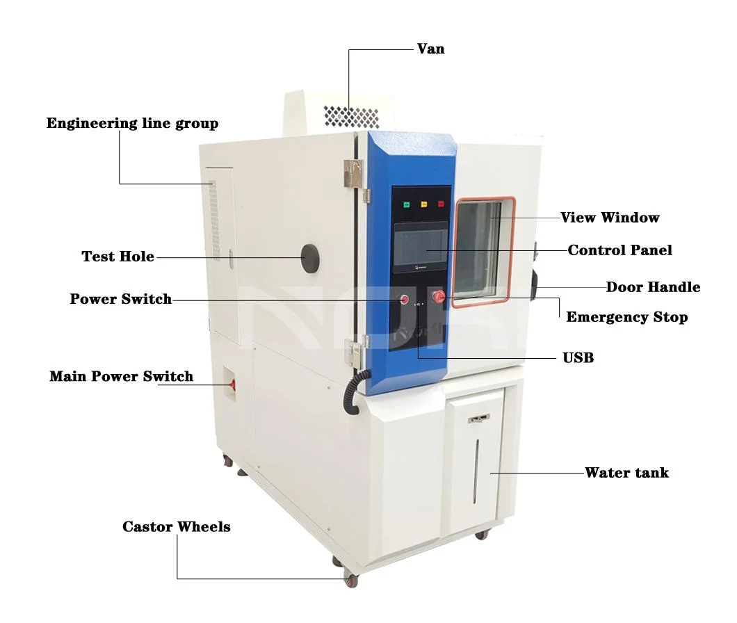 Professional Manufacturers 2 Zone Thermal Shock Test Chamber with Factory Price