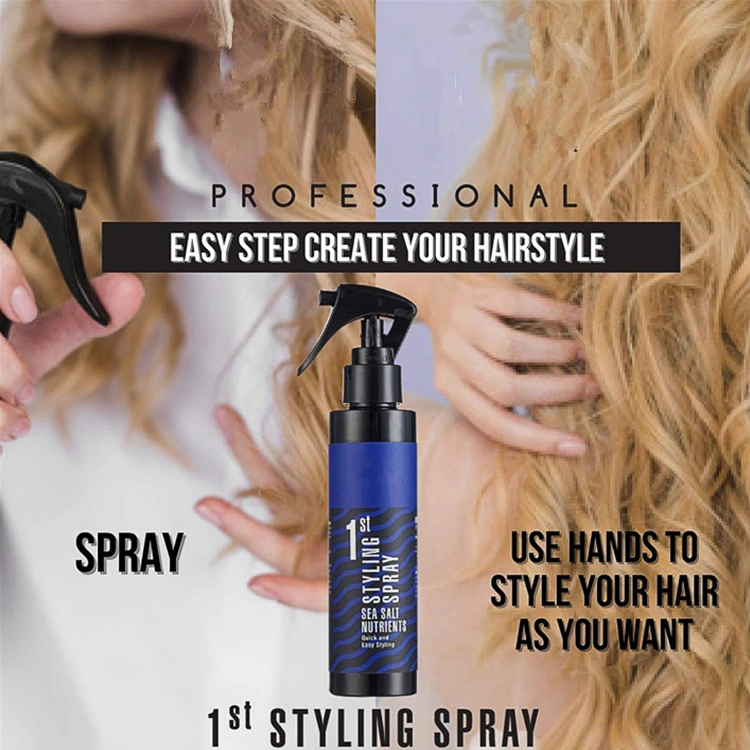 Professional Custom Hair Styling Sea Salt Spray Nutrients Hair Texturizing Volumizing