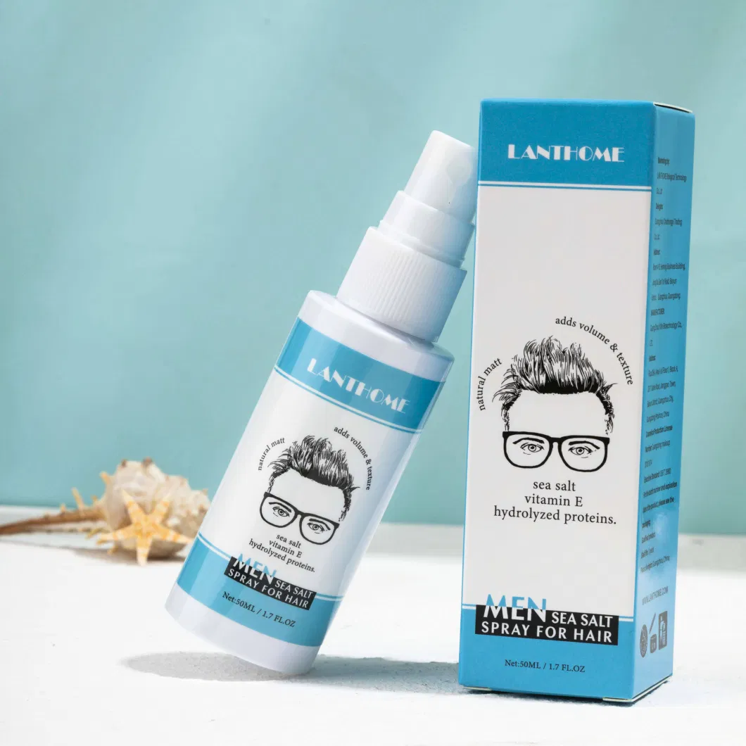 Natural Hair Thickening Sea Salt Spray for Men