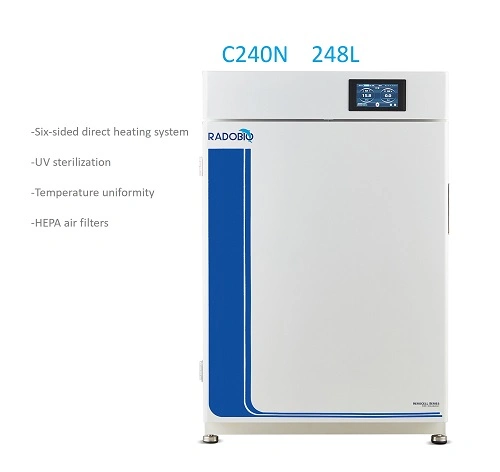 6-Sided Direct Heat UV Sterilization CO2 Incubator for Static Cell Culture Heat System Temperature Uniformity