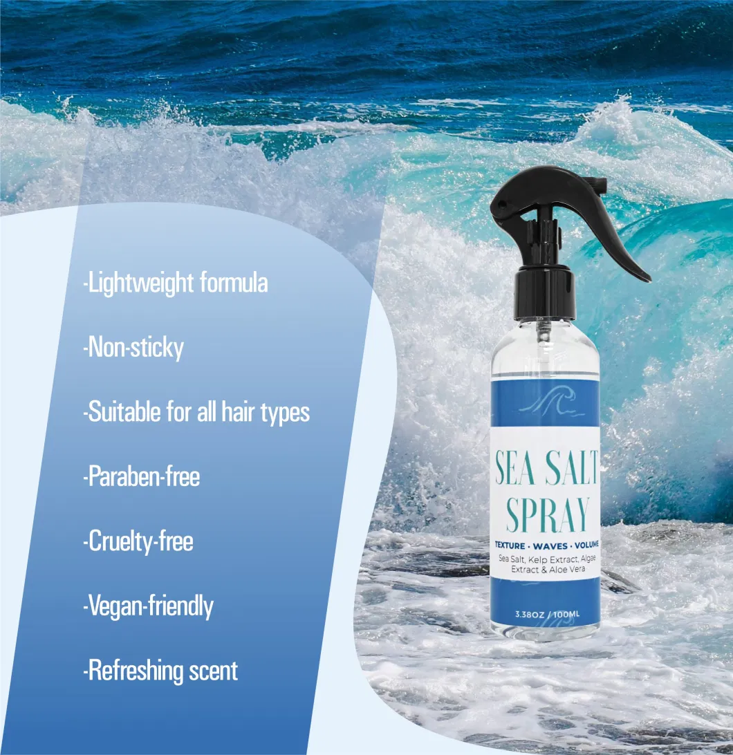 OEM/ODM Men&prime;s Hair Texture Sea Salt Spray Private Label Sea Salt Hair Styling Mist Flexible Hold