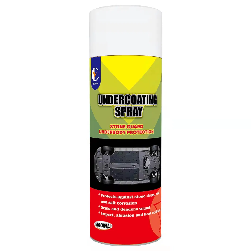 Water and Salt Spray Resistant Aerosol Professional Grade Rubberized Undercoating Spray