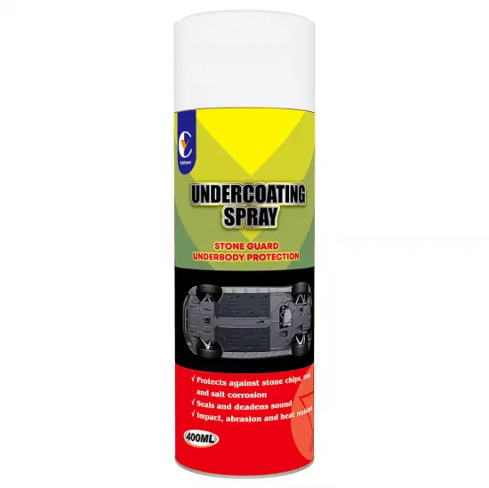 Water and Salt Spray Resistant Aerosol Professional Grade Rubberized Undercoating Spray